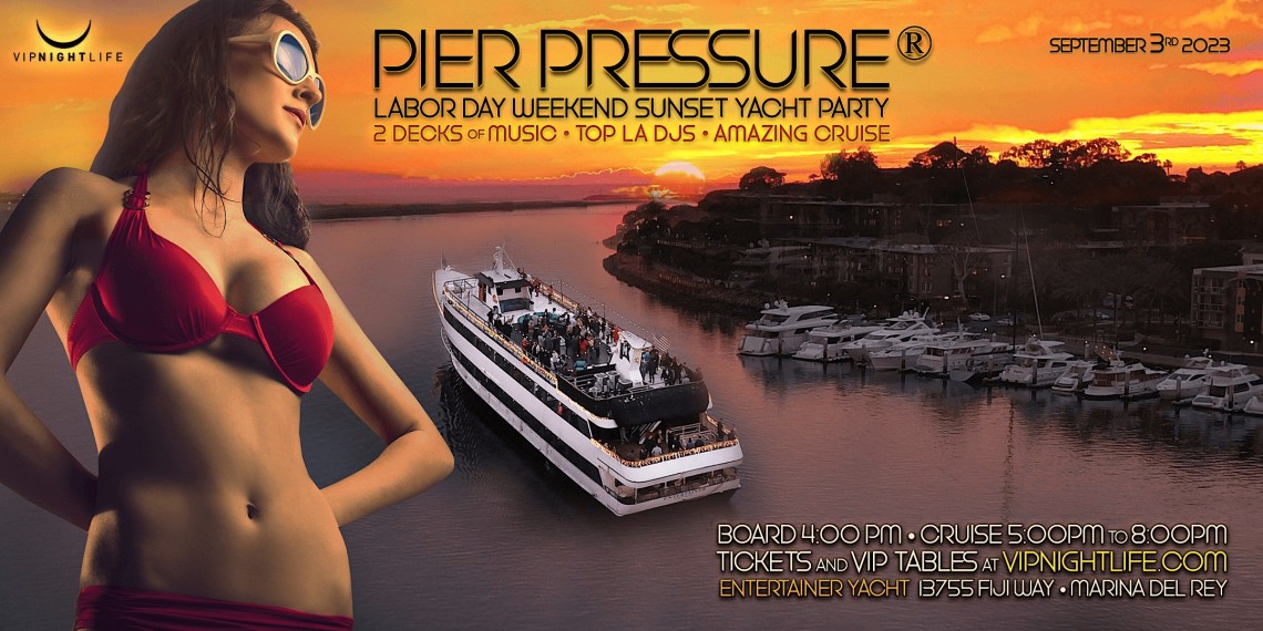 Los Angeles Labor Day Sunday Yacht Party Cruise