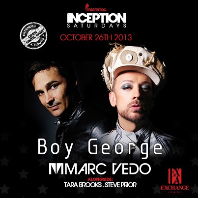 Get a pair of Tickets to Boy George / Marc Vedo at Exchange LA