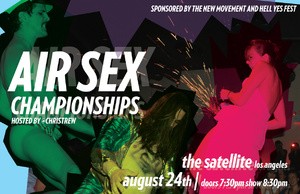 Air Sex Championships at the Satellite
